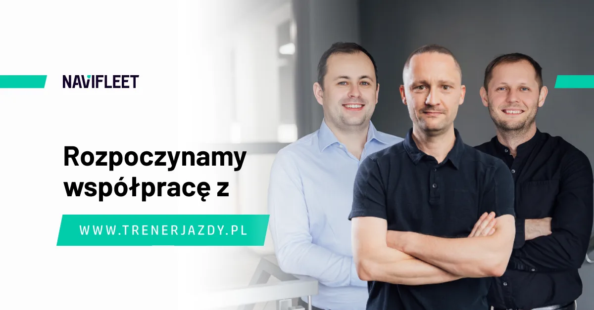 Rozpoczynamy współpracę z firmą Trenerjazdy.pl!