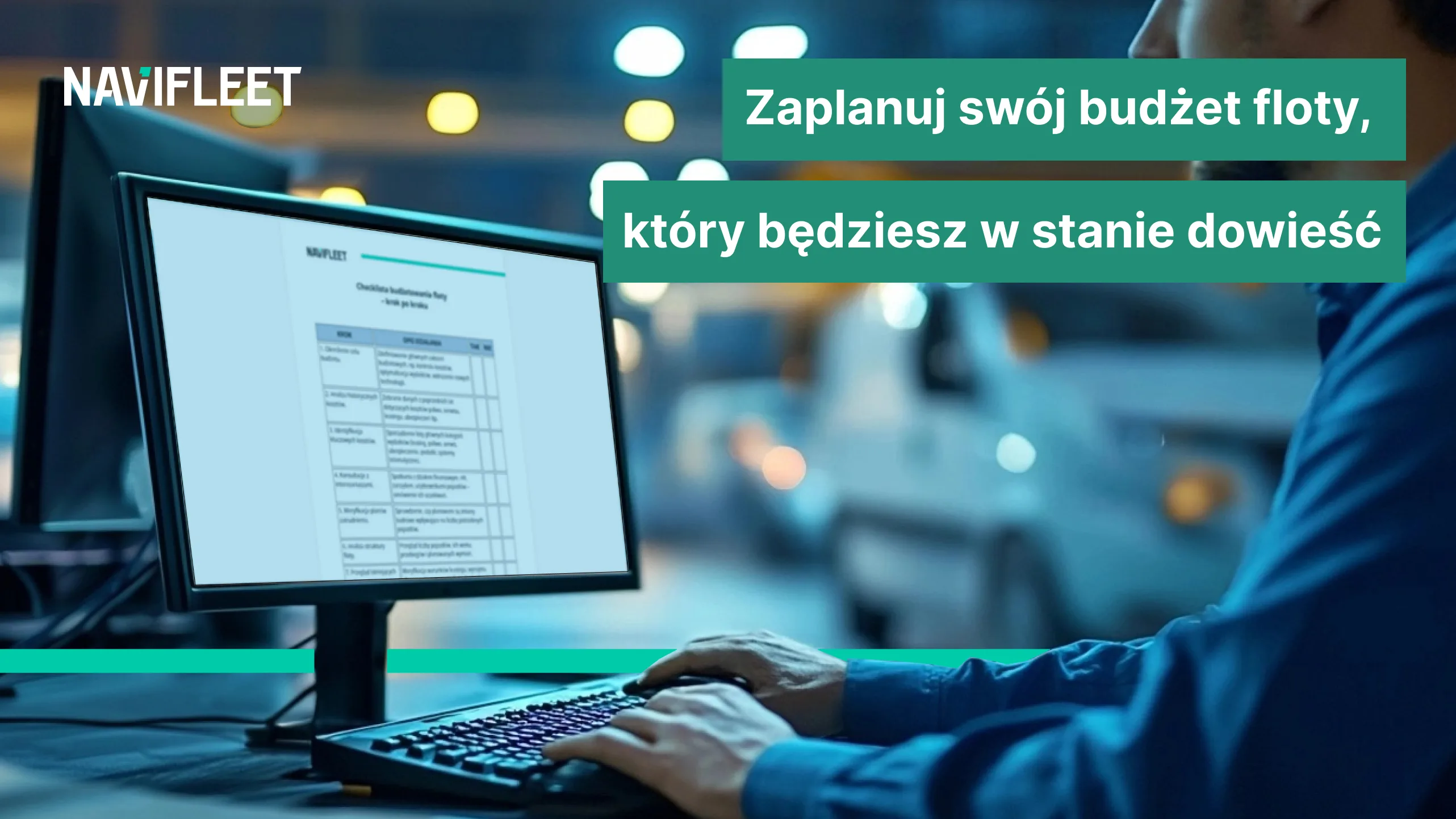Zaplanuj swój budżet floty, który będziesz w stanie dowieść