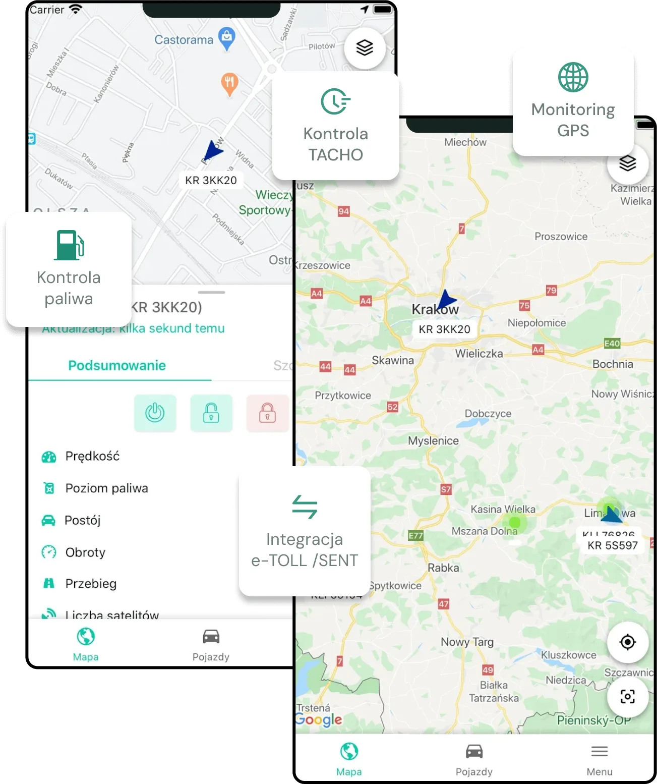 Monitoring GPS dla transportu