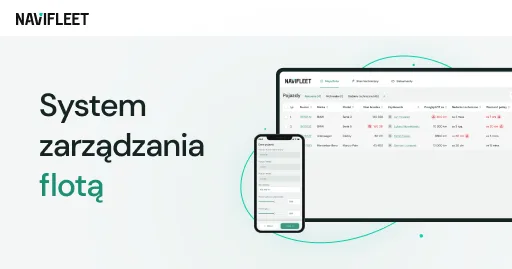 Czytaj więcej – zrzut ekranu aplikacji Navifleet