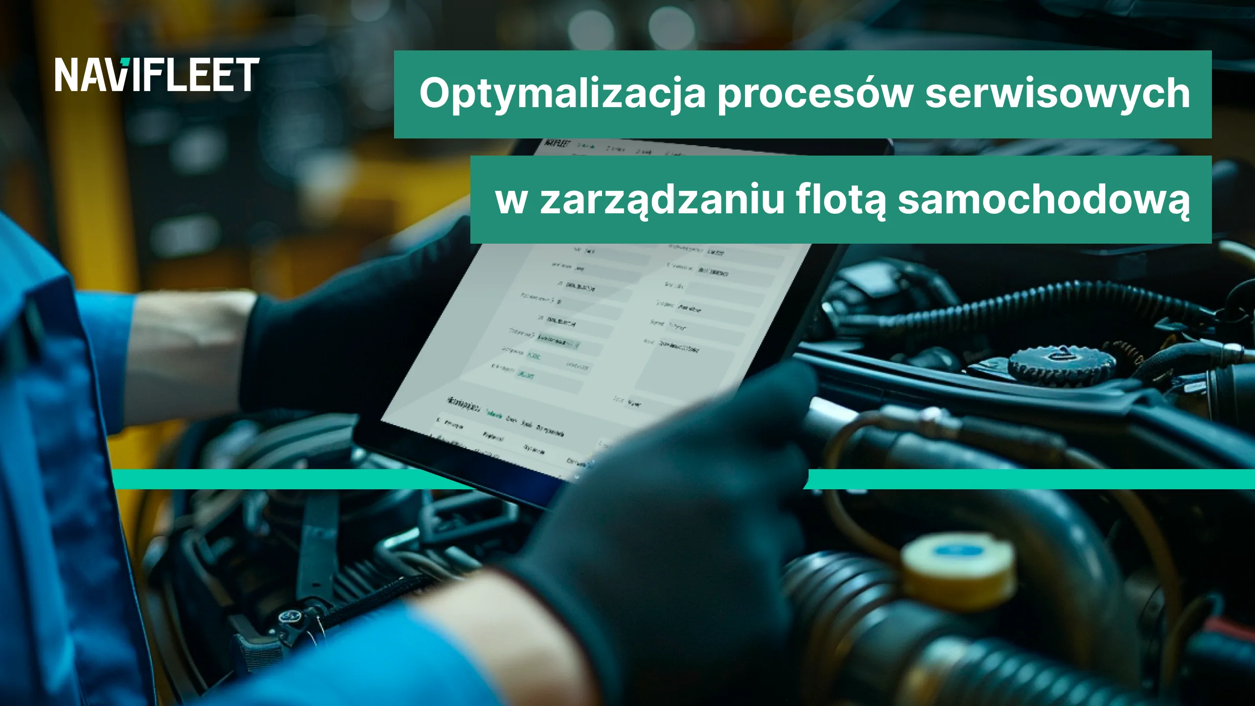 Optymalizacja procesów serwisowych w zarządzaniu flotą samochodową